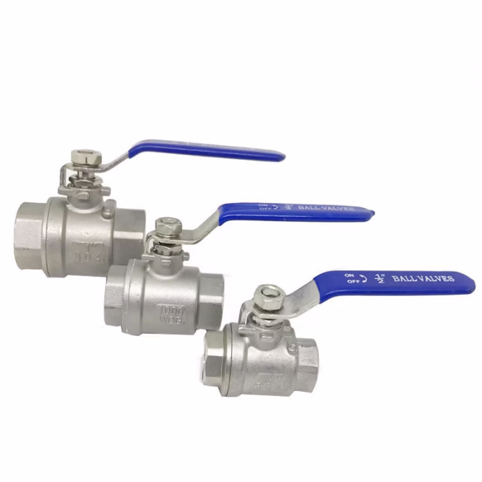 Two-Piece Ball Valve Two-Piece Full Bore Internal Threaded Ball