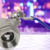 Two-Piece Ball Valve Two-Piece Full Bore Internal Threaded Ball