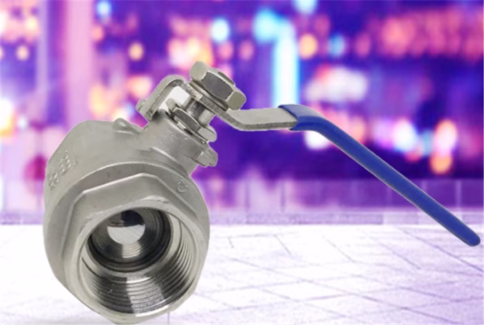 Two-Piece Ball Valve Two-Piece Full Bore Internal Threaded Ball