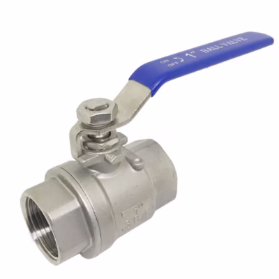 Two-Piece Ball Valve Two-Piece Full Bore Internal Threaded Ball