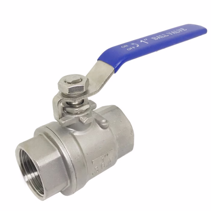 Two-Piece Ball Valve Two-Piece Full Bore Internal Threaded Ball