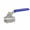 Two-Piece Ball Valve Two-Piece Full Bore Internal Threaded Ball