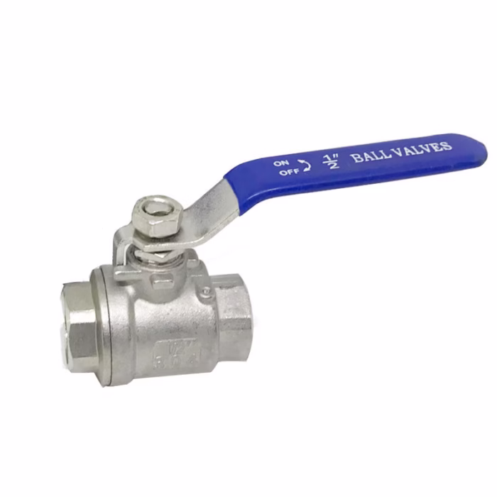 Two-Piece Ball Valve Two-Piece Full Bore Internal Threaded Ball