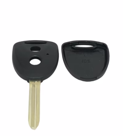 100pcs 2 Button Replacement Remote Key Fob Shell with Key Blade Compatible with Toyota & Daihatsu